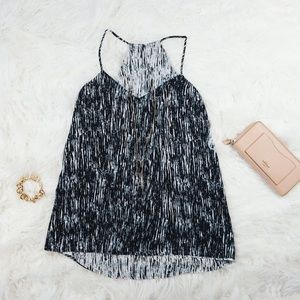 Reversible Black & White Barcelona Cami